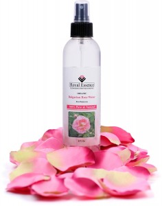 organic Bulgarian rose water spray for skincare, hair care, and aromatherapy