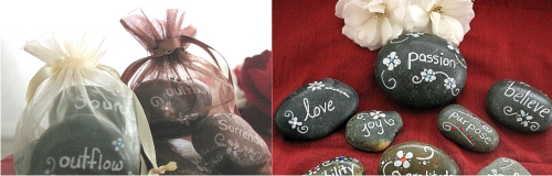 blessing stones and abundance stones from Red Butterflies